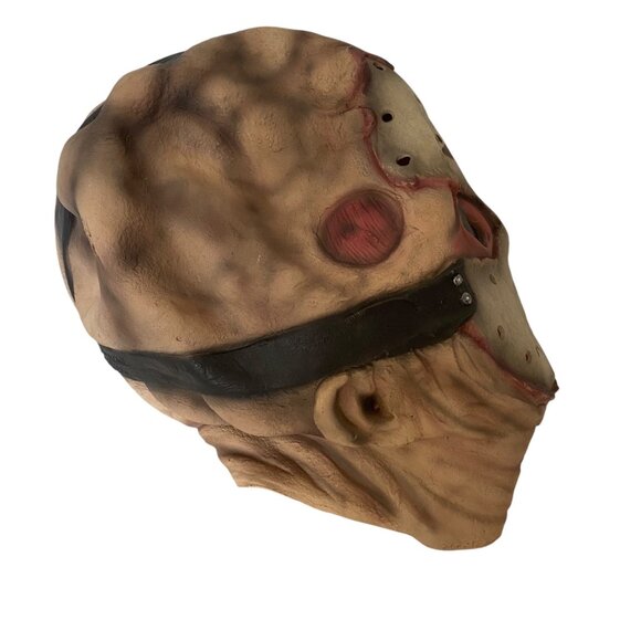 Jason Voorhees Latex Mask Horror Movie Cosplay Costume Halloween Scary Monster - Picture 2 of 6